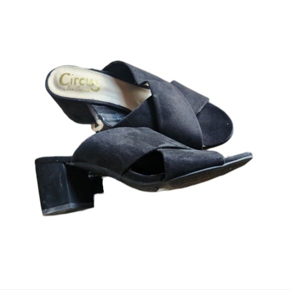 *Circus by Steve Madden Stevie Heeled Slide Sz.7 - Picture 3 of 5